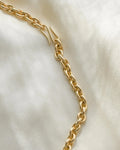 Radiant Rounded Anchor Link Chain 14K Gold
