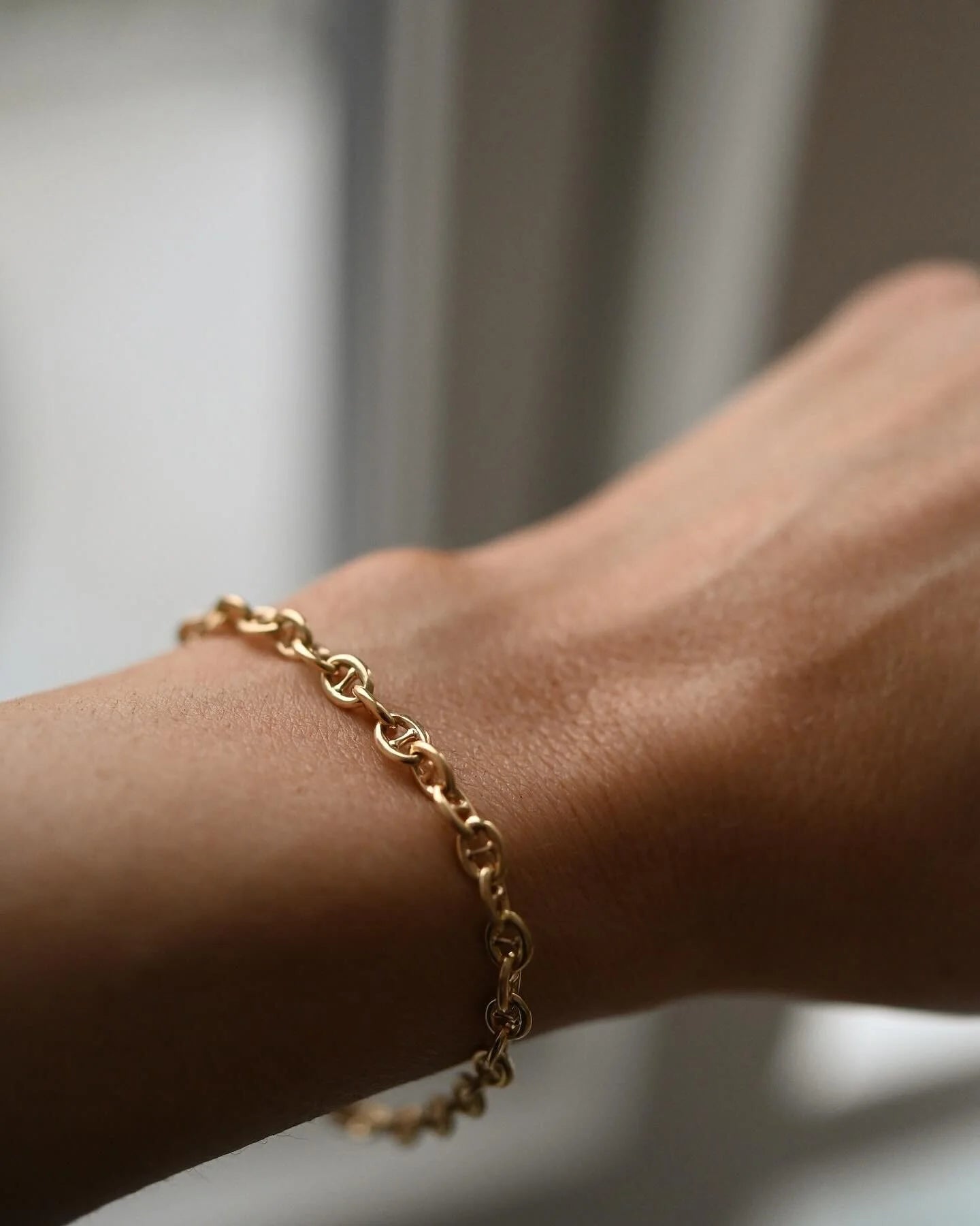 Old Rare Mariner /Gucci Link Bracelet from 1934 18K Gold