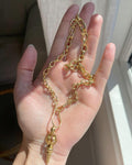 15.3 Inches Watch Chain 18K Gold 1868