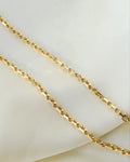 Rare Danish Mid Size Anchor Link Chain 14K Gold