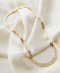 Stunning Example Cleopatra Necklace Danish Vintage 14K Gold 1960s