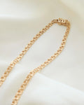 Sublime Swedish Vintage Bismarck Necklace 18K Gold 1970