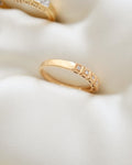 Gorg Antique Diamond Five Stone Ring 18K Gold