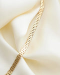 Extraordinary Perfect Danish Link Necklace by Sigurd Rnna 14K Gold