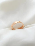 Rare Shaped Vintage Ring 18K Gold 1971 Sweden