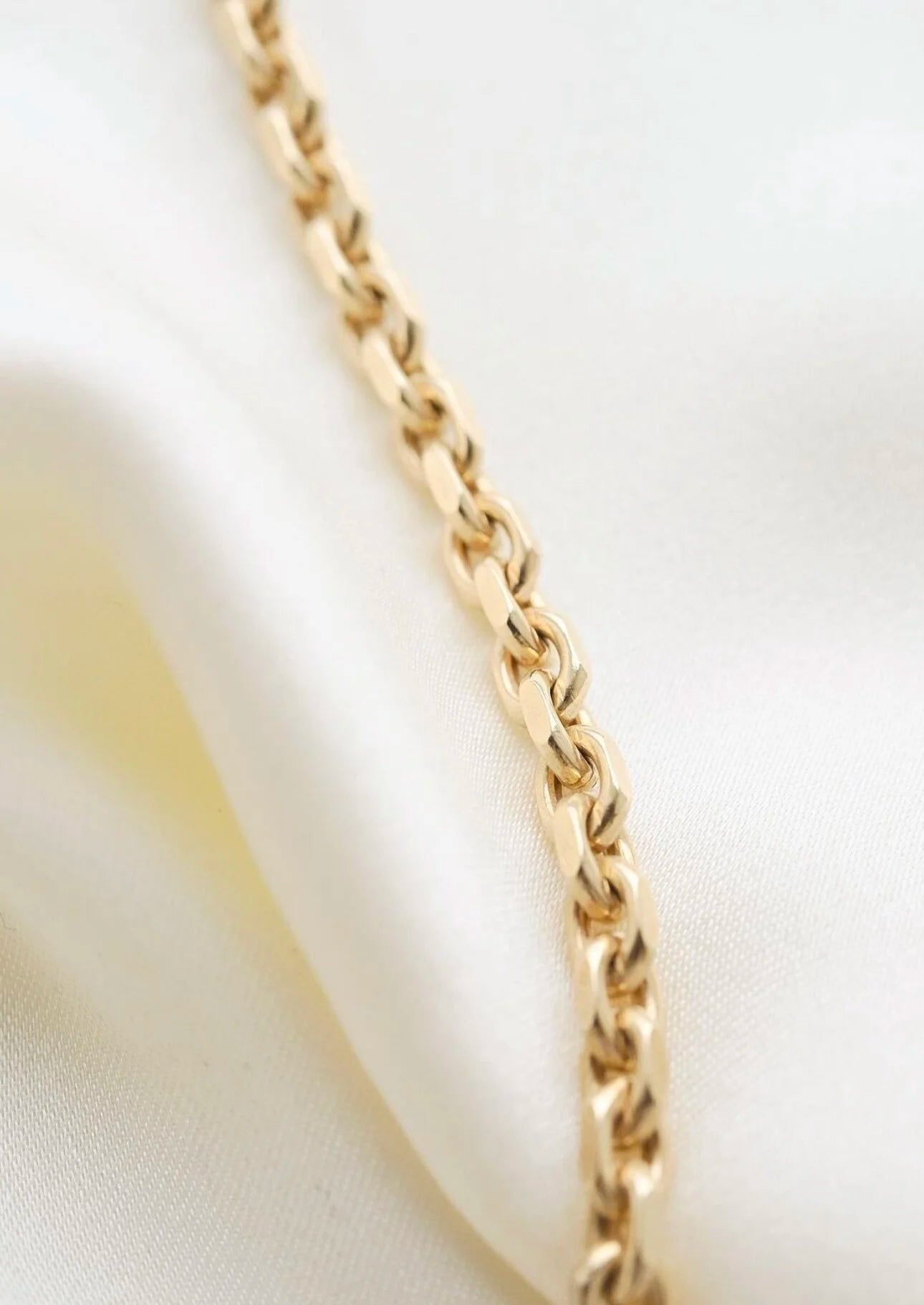 Perfect Danish Anchor Link Chain 8K Gold
