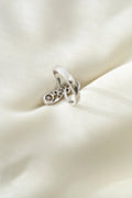 Antique Art Deco Old Cut Diamond Ring Silver and Gold