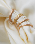 Anna and Arthurs 1930s 20K Rose Gold Bands
