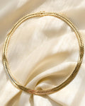 Perfect Geneva Link Vintage Necklace 14K Gold 36.6 Grams