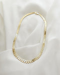 Superb 30 Grams Danish Vintage Mid Century Necklace 14K Gold 1970s