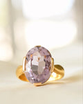Beautiful Lavendar Amethyst 23K Gold 1900