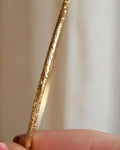Beautiful Antique Bangle Bracelet 14K Gold 1930s