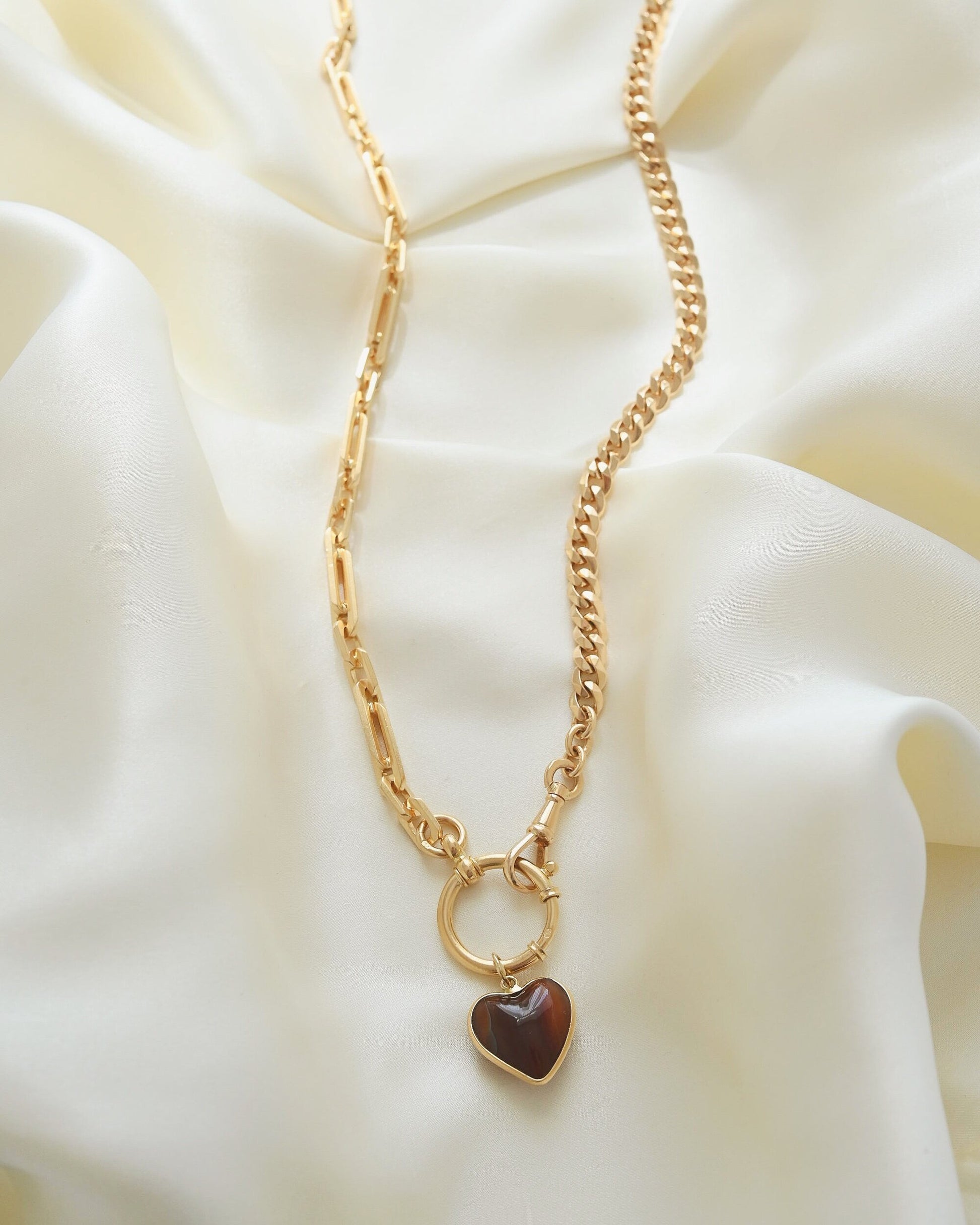 Sublime Antique Swedish Fancy Link Watch Chain 18K Gold