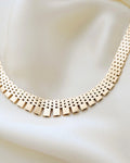 The Best Danish Mid Century Vintage Necklace 14K Gold 1970