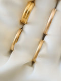 Antique Art Deco Band Size 6.5 23K Gold 1927