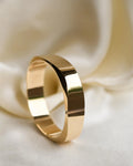 Smaller Sized Vintage Dream Bracelet w Angled Edges 14K Gold