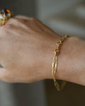 Antique Watch Chain Bracelet 18K Gold 1920s Sweden