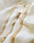 Swedish Vintage Bracelet by Swedish Royal Jeweler Hallberg 18K Gold 1965