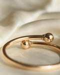 Unique Antique Bangle 14K Gold 1930s