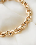 6.75 Inches Danish 58 Grams Vintage Anchor Link Chain 14K Gold