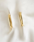 30 mm Vintage Hoop Earrings 18K Gold