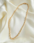 Perfect Sexy Danish Anchor Link Chain 14K Gold 1970s