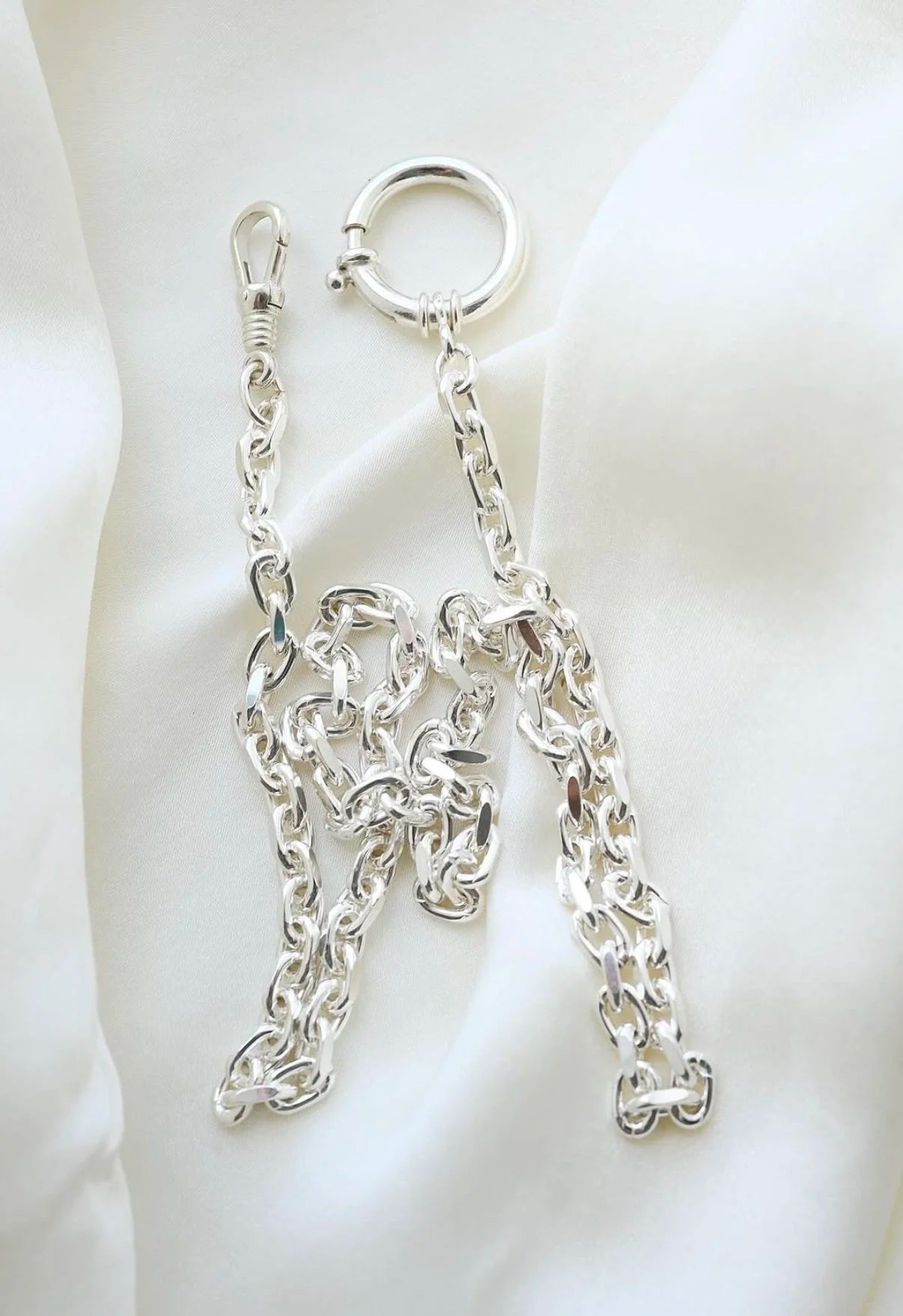 OMJ FINE JEWELRY : The Hold All Watch Chain Sterling Silver 2024