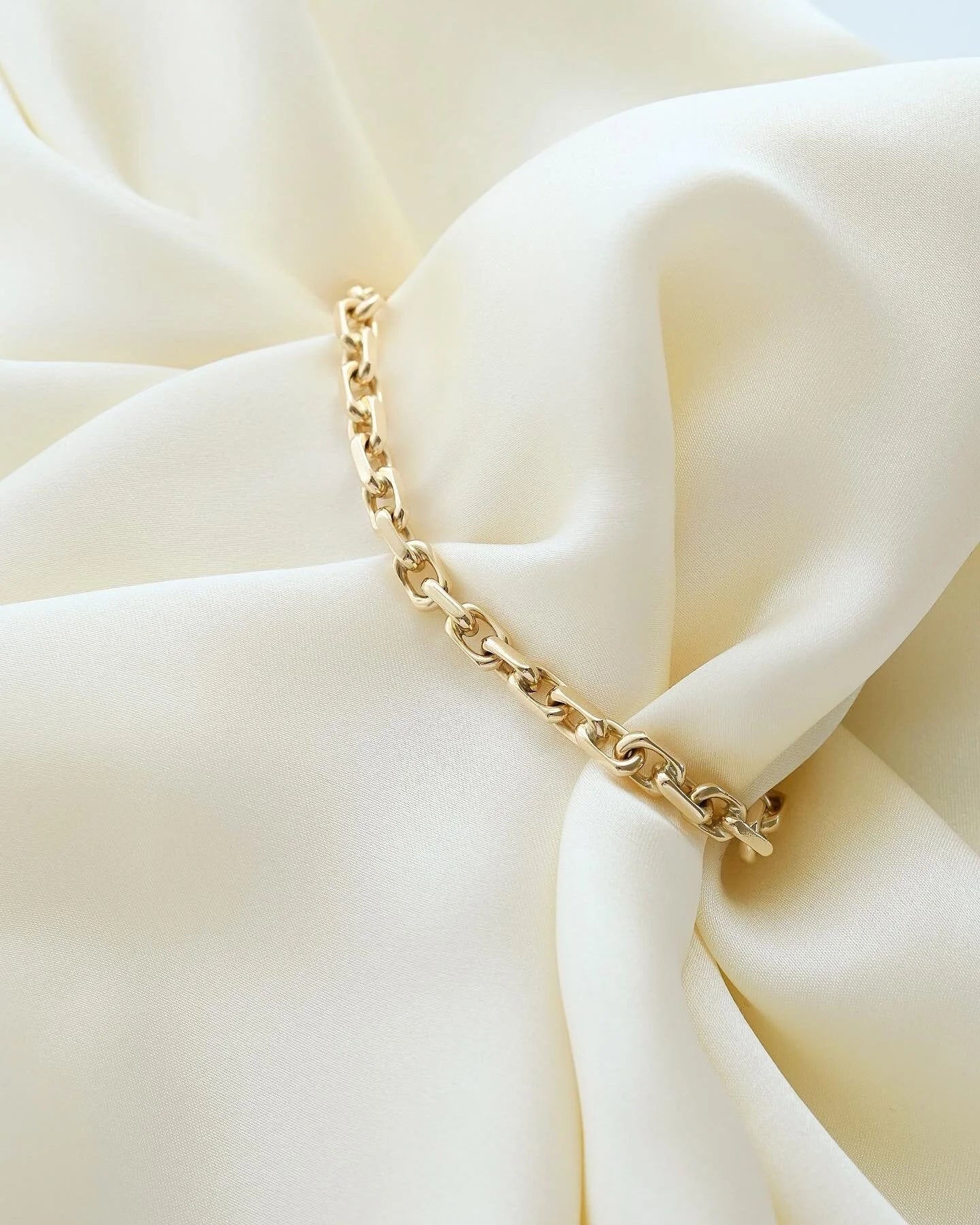 Beautiful Link Bracelet By Svend Glymers 14K Gold Mid Century
