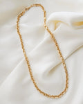 Rare Italian 57 Grams Anchor Link Necklace 20.25 Inches 18K Gold