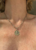 Amazing AE/EA Religious Pendant Antique 18K Gold