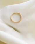 Antique Pattern Stacking Band Ring 18K Gold 1956