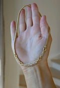 Exquisite Big Dream Diamond Vintage Necklace 18K Gold