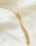 Special Release! (Number 5) Sublime 43 Grams Danish Vintage Geneva Link Necklace 14K Gold 1960