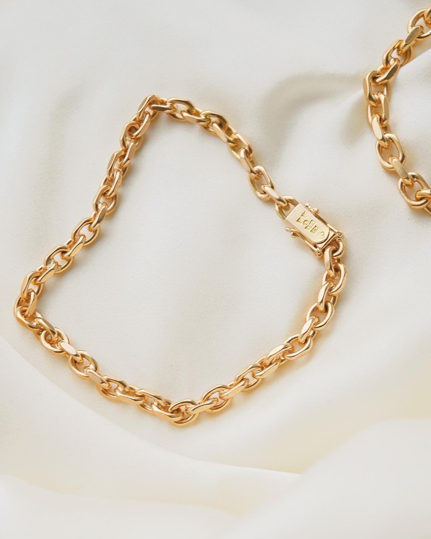 Amazing Swedish Vintage Anchor Bracelets 18K Gold