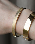 Gorg Satin Glow Bangle 14K 1960s