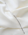 Stunning White Gold Diamond Stacking Bracelet 18K Gold