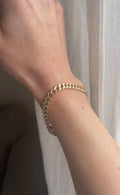Substantial Danish Curb Link 14K Gold 20 Grams