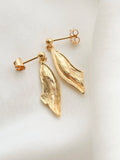 Amazing Swedish Vintage Earrings 18K Gold