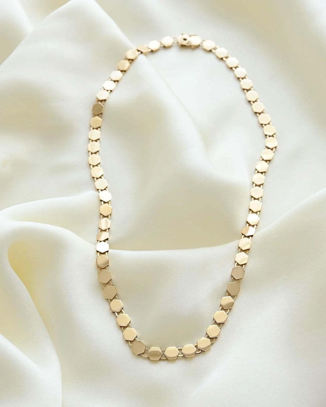 Gorgeous Rare Mid Century Necklace 14K Gold 1960s