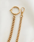 Extraordinary Chunky 23 Grams Antique Watch Chain Bracelet 18K+ Carat Beg. 1900s