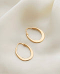 The Last Pair of Everyday Delight Hoops Swedish Vintage 18K Gold