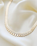 The Best Danish Mid Century Vintage Necklace 14K Gold 1970