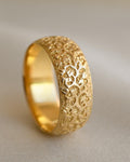 Beautiful Edwardian Gold Band From 1900 18K Gold