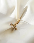 Antique Toi et Moi Ring By Holger Fischer 14K Gold 1930s