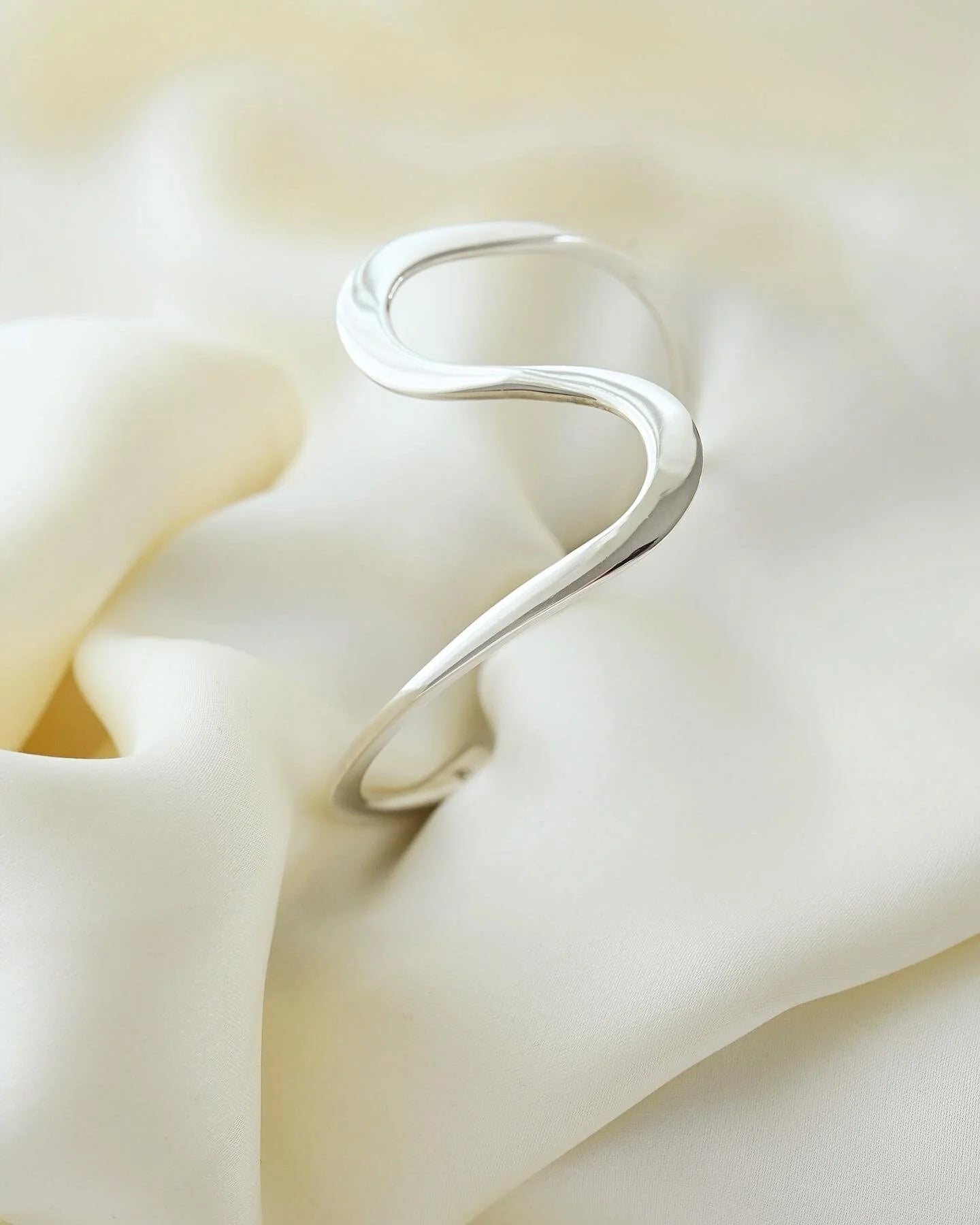 Beautiful Danish Vintage Bangle Sterling Silver 1960