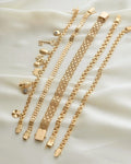 Selection of Special Swedish Vintage Bracelets 18K Gold Mid 1900s