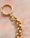 10.2 Inches Antique Belcher Watch Chain 18K Gold 1910s