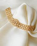 Swedish Vintage Stars Bracelet 18K Solid Gold 1964