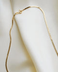 The Best Long Vintage Baby Virola Link Chain 18K Gold