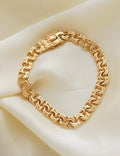 Glowing Swedish Vintage Bismarck Bracelet 18K Gold 1959
